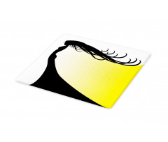 Hair Whip Woman Shade Cutting Board