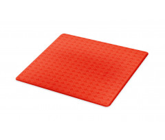 Vibrant Heart Shaped Blocks Cutting Board