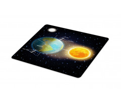 Day and Night Cycle Earth Cutting Board