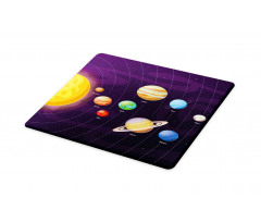 Planets Planetary Orbits Cutting Board