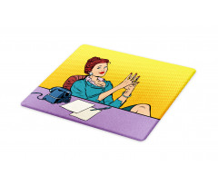 Pop Art Businesswoman Cutting Board