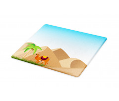 Sand Hills a Camel and a Tree Cutting Board