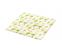 Repeating Camels and Palms Cutting Board