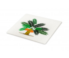 Tropical Oasis Leaves Cutting Board