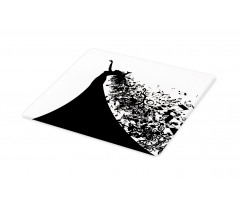 Black and White Singer Woman Cutting Board