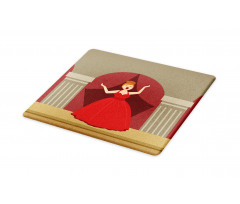 Singing Woman Formal Clothes Cutting Board