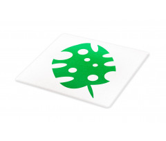 Simple Tropical Leaf Cutting Board