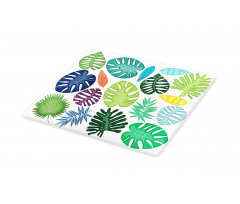 Colorful Bold Leaves Cutting Board