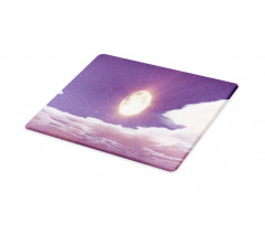 Dramatic Moon and Clouds Cutting Board