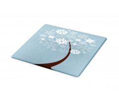 Snowflakes Formation Cutting Board