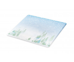 Misty Outdoor Scene Cutting Board