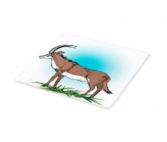 Wild Animal Grass Cutting Board