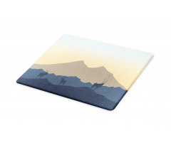 Hills with Open Sky Art Cutting Board