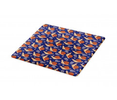 Leaves Polka Dots and Snails Cutting Board