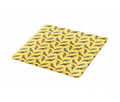 Exotic Avian Stripes Cutting Board