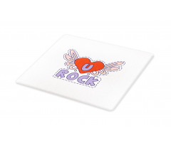 Winged Heart Motivation Cutting Board