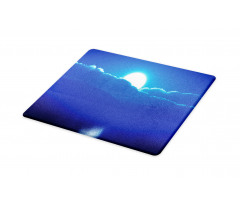 Moonlit Sky and Clouds Cutting Board