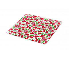 Cartoon Summer Fruit Art Cutting Board