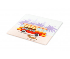 Street Food Van Dog Cutting Board