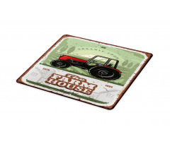 Farmer Tractor Art Cutting Board