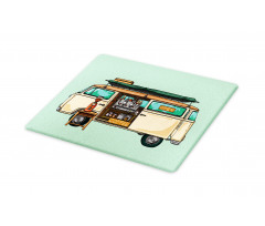 Street Coffee Van Cutting Board