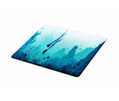 Freedivers and Coral Reef Cutting Board