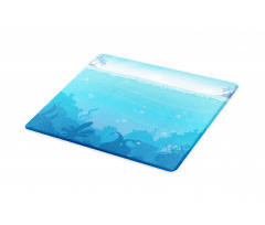 Underwater Landscape Palms Cutting Board