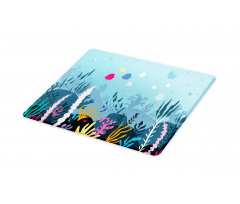 Seaweed Algae and Coral Cutting Board