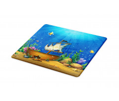 Undersea World Ship Wreck Cutting Board