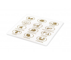 Classic Zodiac Chart Cutting Board