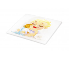 Baby Aquarius Zodiac Cutting Board