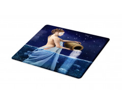 Aquarius Lady with Pail Cutting Board