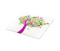 Flower Butterflies Cutting Board