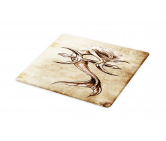 Vintage Mythical Art Cutting Board