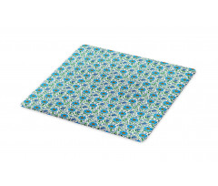 East European Flower Motif Cutting Board