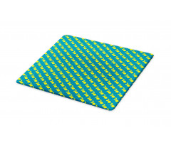 Citrus Motif Zigzag Backdrop Cutting Board