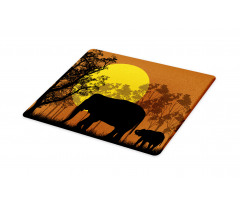 Animals and Trees Cutting Board