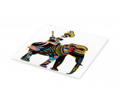 Woman on Mammal Cutting Board