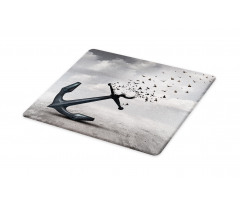 Flying Seagulls Grey Cutting Board