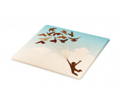 Flying Pigeons Birds Cutting Board