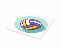 Round Graphic Logo Style Cutting Board