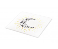 Crescent with Roses Art Cutting Board