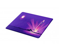 Lighthouse Under Night Cutting Board