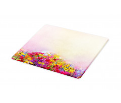 Pastel Ombre Meadow Cutting Board