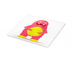 Monster Character Laughing Cutting Board