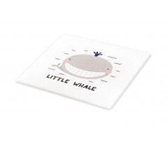 Big Mouth Little Whale Design Cutting Board