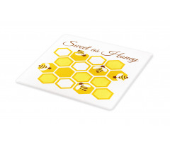 Cursive Wording Beehive Cutting Board