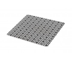 Grunge Grids Art Cutting Board