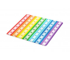 Stripe Rainbow Pattern Cutting Board