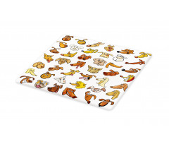 Dog Heads Puppy Canin Cutting Board